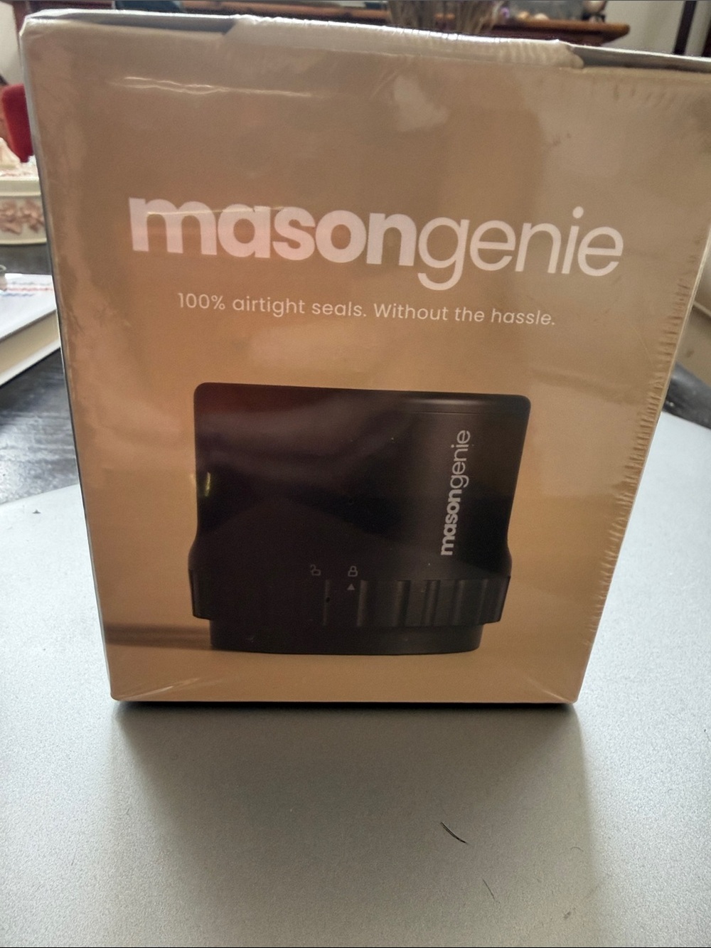 Airtight Mason Jar Vacuum Sealer - Black
